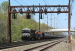 NS 8125 and empty oil train 65R